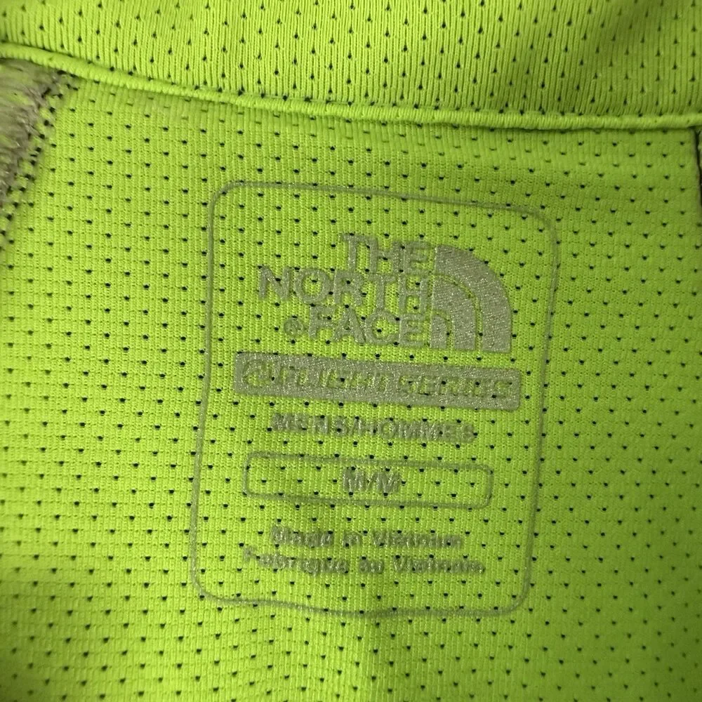The North Face Windbreaker Mens Medium Black Full Flight Series Flash Dry Pocket